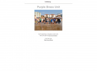 purplebrassunit.de Webseite Vorschau