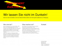 purtschert-elektro.ch Webseite Vorschau