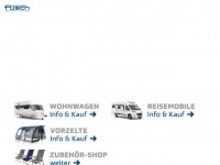 pusch-wohnwagen.at Webseite Vorschau