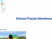 puszta-kutsche.de Webseite Vorschau