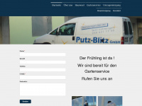 putz-blitz-gmbh.ch Webseite Vorschau