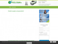 putz-team.de Webseite Vorschau