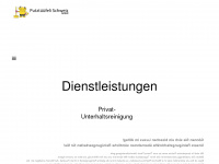 putzfrau-basel.ch Webseite Vorschau