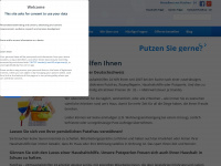 putzfrau-24.ch Webseite Vorschau