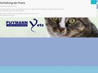 puymann-vets.de Webseite Vorschau