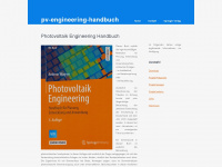pv-engineering-handbuch.de Webseite Vorschau