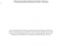 pvsuva.ch Webseite Vorschau