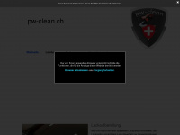 pw-clean.ch Webseite Vorschau