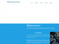 pw-datenschutz.de Webseite Vorschau