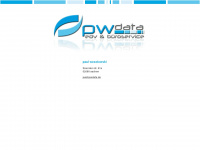 pwdata.de Webseite Vorschau