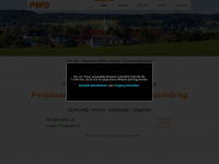 pwg-steinhoering.de Webseite Vorschau