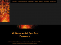 pyrosun.at Webseite Vorschau