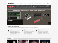 pyrotronix.de Webseite Vorschau