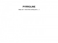 pyrroline.de Webseite Vorschau