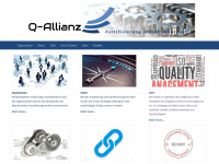 q-allianz.ch Webseite Vorschau