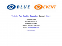 q-blue.de Webseite Vorschau