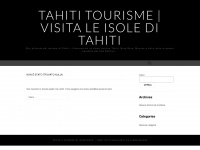 tahiti-tourisme.it Webseite Vorschau