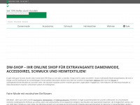 dw-shop.de Webseite Vorschau