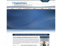 implantvision.net Webseite Vorschau