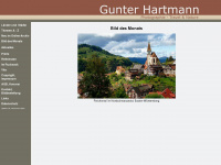 gunter-hartmann.de Webseite Vorschau