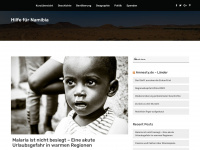 hilfe-fuer-namibia.de Webseite Vorschau