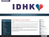 idhk.de Webseite Vorschau