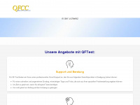 qfcc.ch Webseite Vorschau
