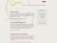 qi-shiatsu.at Webseite Vorschau