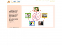 qimedic.ch Webseite Vorschau