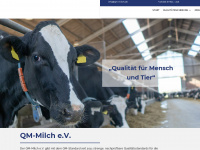 qm-milch.de Webseite Vorschau