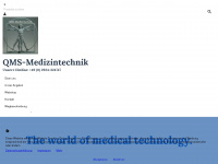 qms-medizintechnik.de Webseite Vorschau