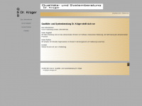 qsb-krueger.de Webseite Vorschau