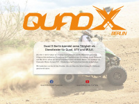quad-x-berlin.de Webseite Vorschau