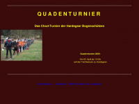 quadenturnier.de Webseite Vorschau