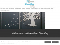 quadflieg-metallbau.de Webseite Vorschau