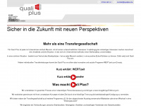 qualiplus.de Webseite Vorschau