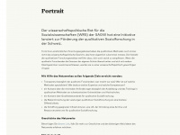qualitative-research.ch Webseite Vorschau