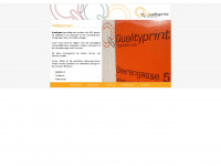 qualityprint.at Webseite Vorschau