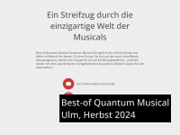 quantum-musical.de Webseite Vorschau