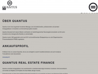 quantus.ch Webseite Vorschau