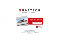 quartech.at Webseite Vorschau