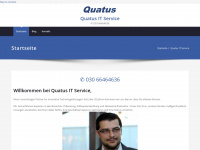 quatus.de Webseite Vorschau