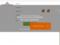 quenzel-holzbau.de Webseite Vorschau