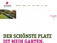 querbeetgartenbau.ch Webseite Vorschau