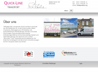 quickline-transport.de Webseite Vorschau