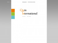 quin-international.de Webseite Vorschau