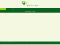 quinkertzhof.de Webseite Vorschau