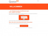 quotas-studien.de Webseite Vorschau