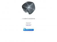 r-cube.ch Webseite Vorschau