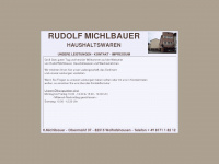 r-michlbauer.de Webseite Vorschau